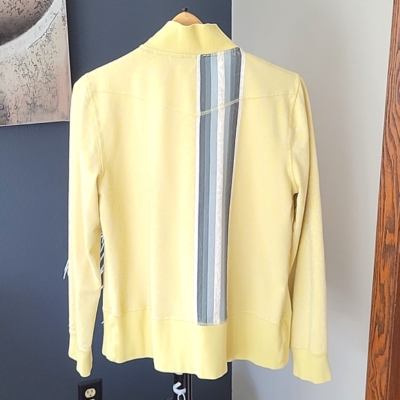 Horney Toad jacket.  Yellow with contrast undertone design - Picture 2 of 6